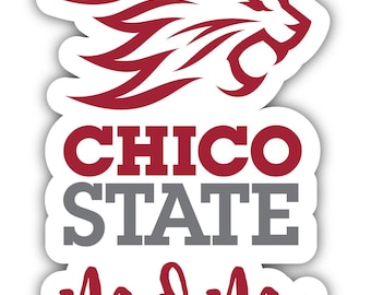 California State University Chico 4-Inch Proud Family Decorative Magnet/Sticker