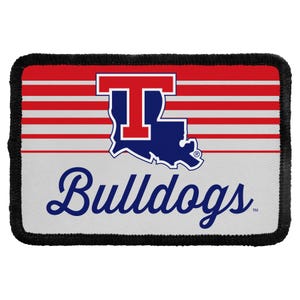 Louisiana Tech Bulldogs Officially Licensed Cloth Patch (Round or Rectangular)
