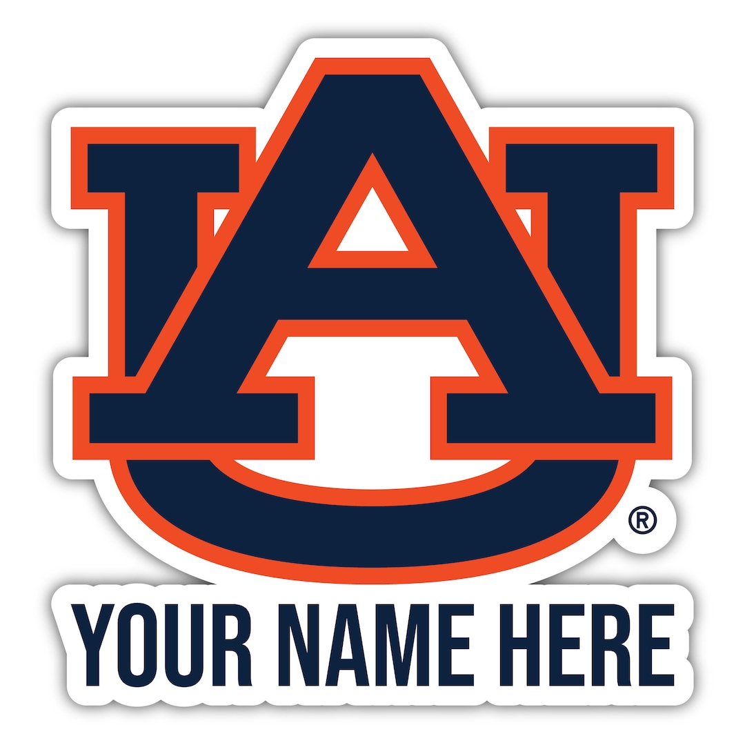 Auburn Tigers Vinyl Decal - 7 Inch Strip Decal For Cars, Trucks & Windows