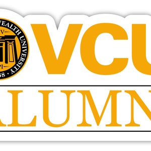 Virginia Commonwealth 4-Inch Alumni - Sticker or Magnet Choice