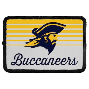 East Tennessee State University Officially Licensed Cloth Patch (Round or Rectangular)