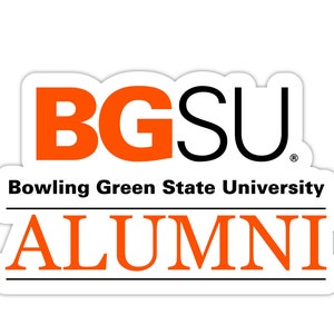 Bowling Green Falcons 4-Inch Alumni - Sticker or Magnet Choice