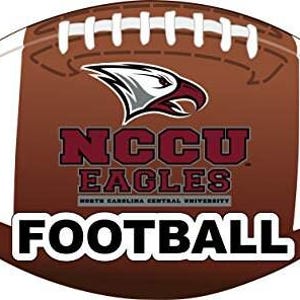 Adhesivo de vinilo de 4 pulgadas con diseño de pelota de los North Carolina Central Eagles (varios deportes disponibles) imagen 4