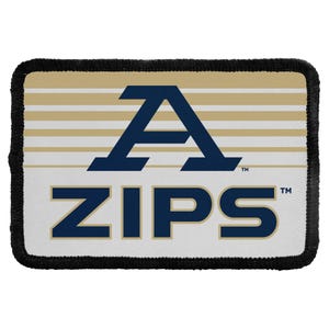Akron Zips Officially Licensed Cloth Patch (Round or Rectangular)