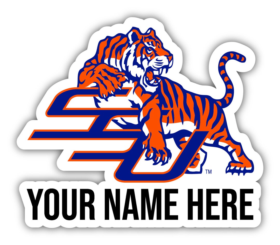 Personalized Customizable Savannah State University Vinyl Decal Sticker ...