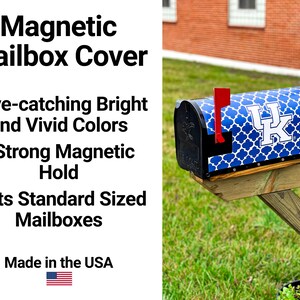 UNC North Carolina Tar Heels Magnetic Mailbox Cover & Sticker Set Officially Licensed Bild 2