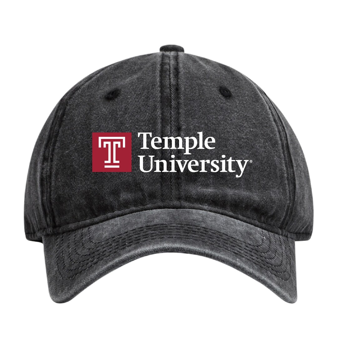 Temple Grad Caps Temple University Officially Licensed Dad Hat – Unisex Baseball Cap ...