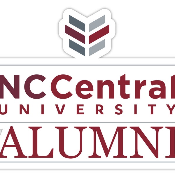 North Carolina Central Eagles 4-Inch Laser Cut Alumni Vinyl Decal Sticker