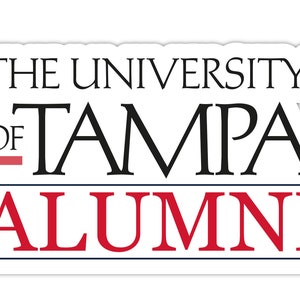 University of Tampa Spartans 4-Inch Alumni - Sticker or Magnet Choice
