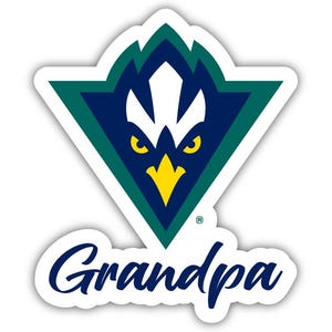 a sticker with an eagle head and the word grandpaa