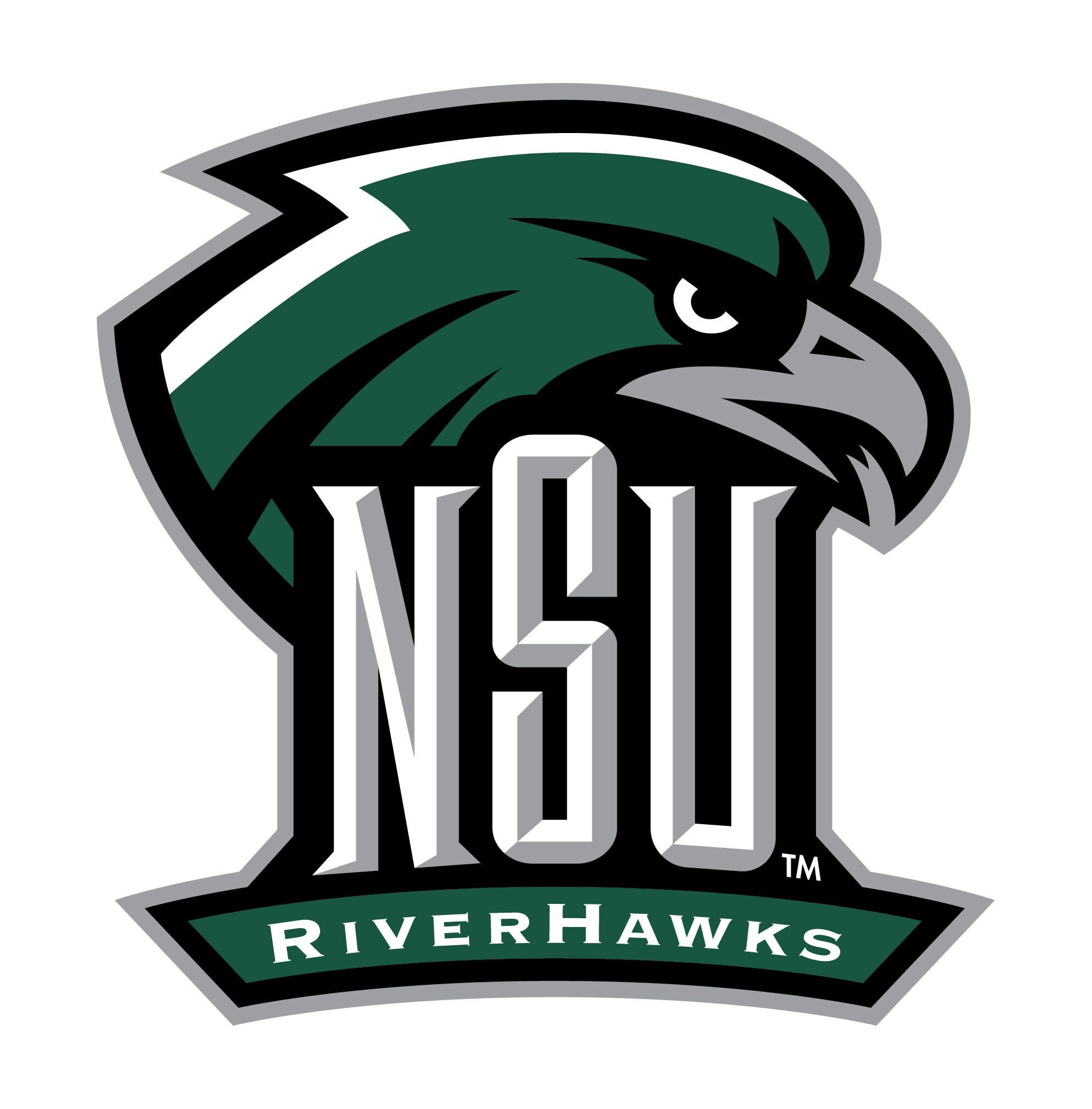 Nsu Sticker Northeastern State University NSU Riverhawks Vinyl Mascot Decal Sticker ...