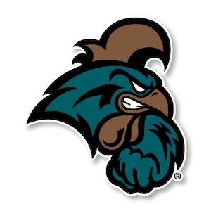 Coastal Carolina University Vinyl Mascot Decal Sticker Officially Licensed