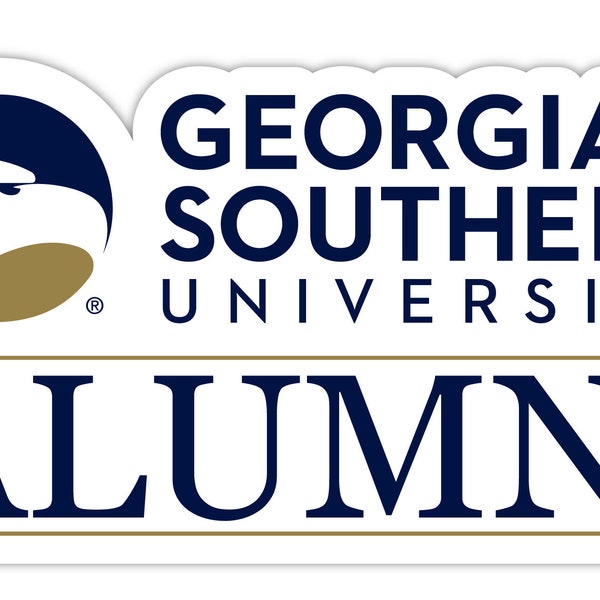 Georgia Southern Eagles 4-Inch Laser Cut Alumni Vinyl Decal Sticker