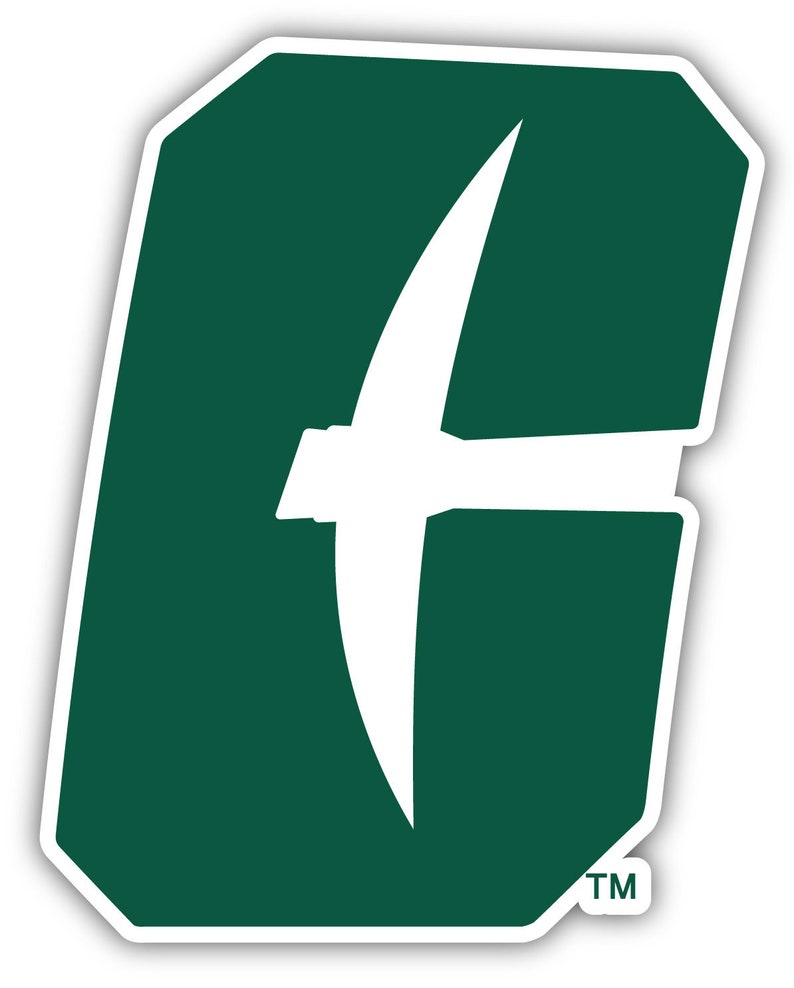 North Carolina Charlotte Forty-Niners Officially Licensed Vinyl Sticker - Multiple Sizes Available immagine 1