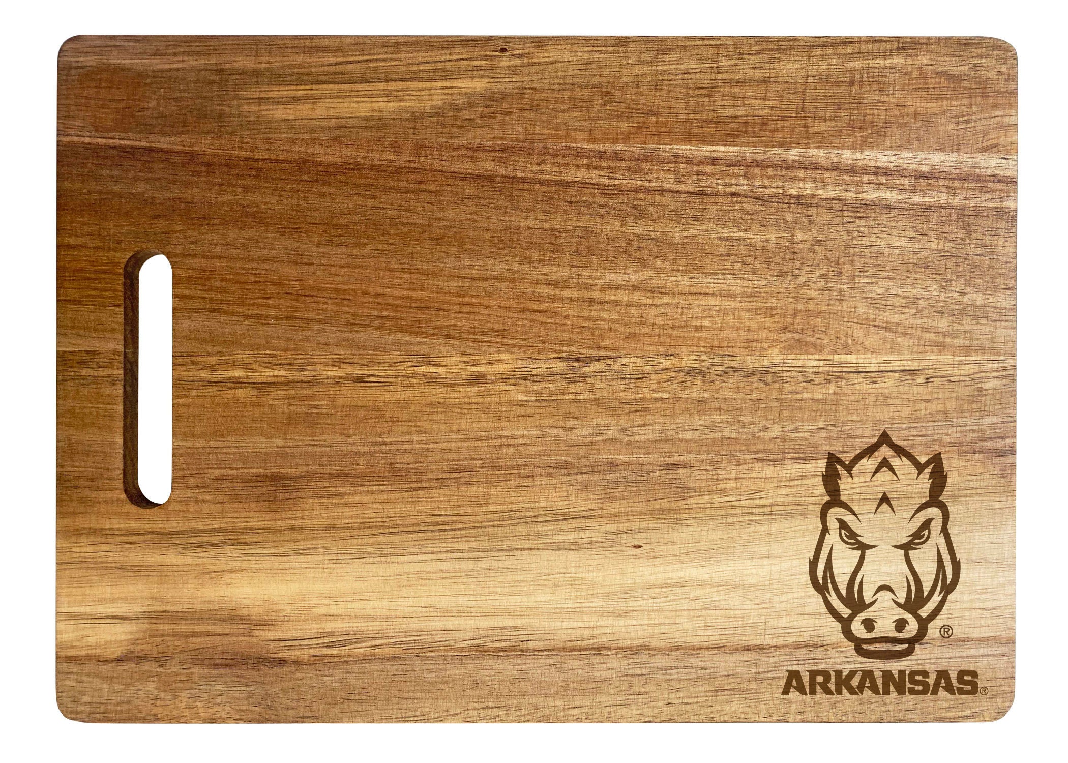 Arkansas Razorbacks Engraved Wooden Cutting Board 10