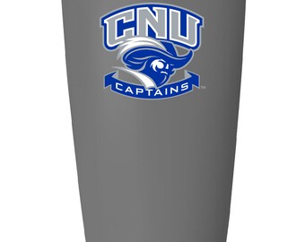 Christopher Newport Captains 16 oz Stainless Steel Insulated Tumbler