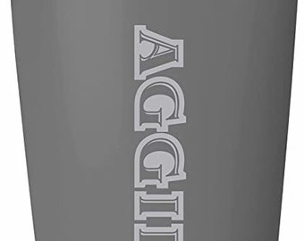 North Carolina A&T State Aggies 16 oz Engraved Insulated Stainless Steel Tumbler