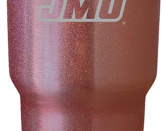 James Madison Dukes 24 oz Insulated Tumbler Etched - Rose Gold