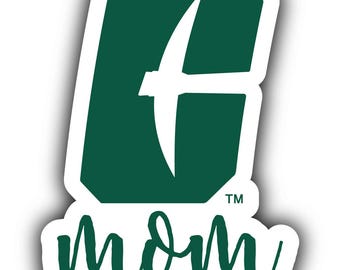 North Carolina Charlotte Forty-Niners 4-Inch Proud Family Decorative Magnet/Sticker