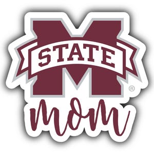 Mississippi State Bulldogs 4-Inch Proud Family Die Cut Magnet/Sticker