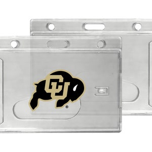 Colorado Buffaloes Clear View ID Holder Officially Licensed Collegiate Product