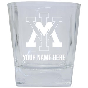 VMI Keydets Custom College Etched Alumni 8oz Glass Tumbler