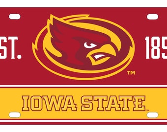 8-Count Paper Dinner Plates Iowa State Cyclones 