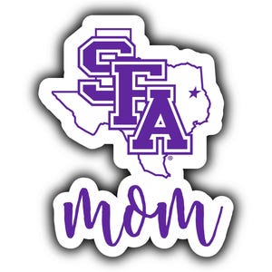 Stephen F. Austin State University 4-Inch Proud Family Die Cut Magnet/Sticker