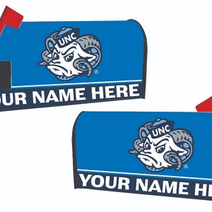 UNC Tar Heels Customizable Mailbox Cover Officially Licensed Collegiate Product