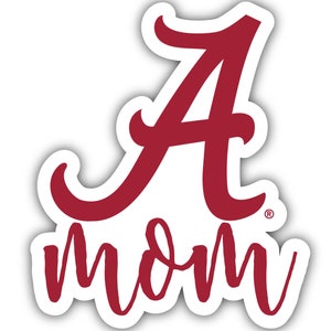Alabama Crimson Tide 4-Inch Proud Family Die Cut Magnet/Sticker