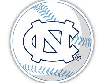 UNC Tar Heels Officially Licensed Sticker or Magnet – Sports Design