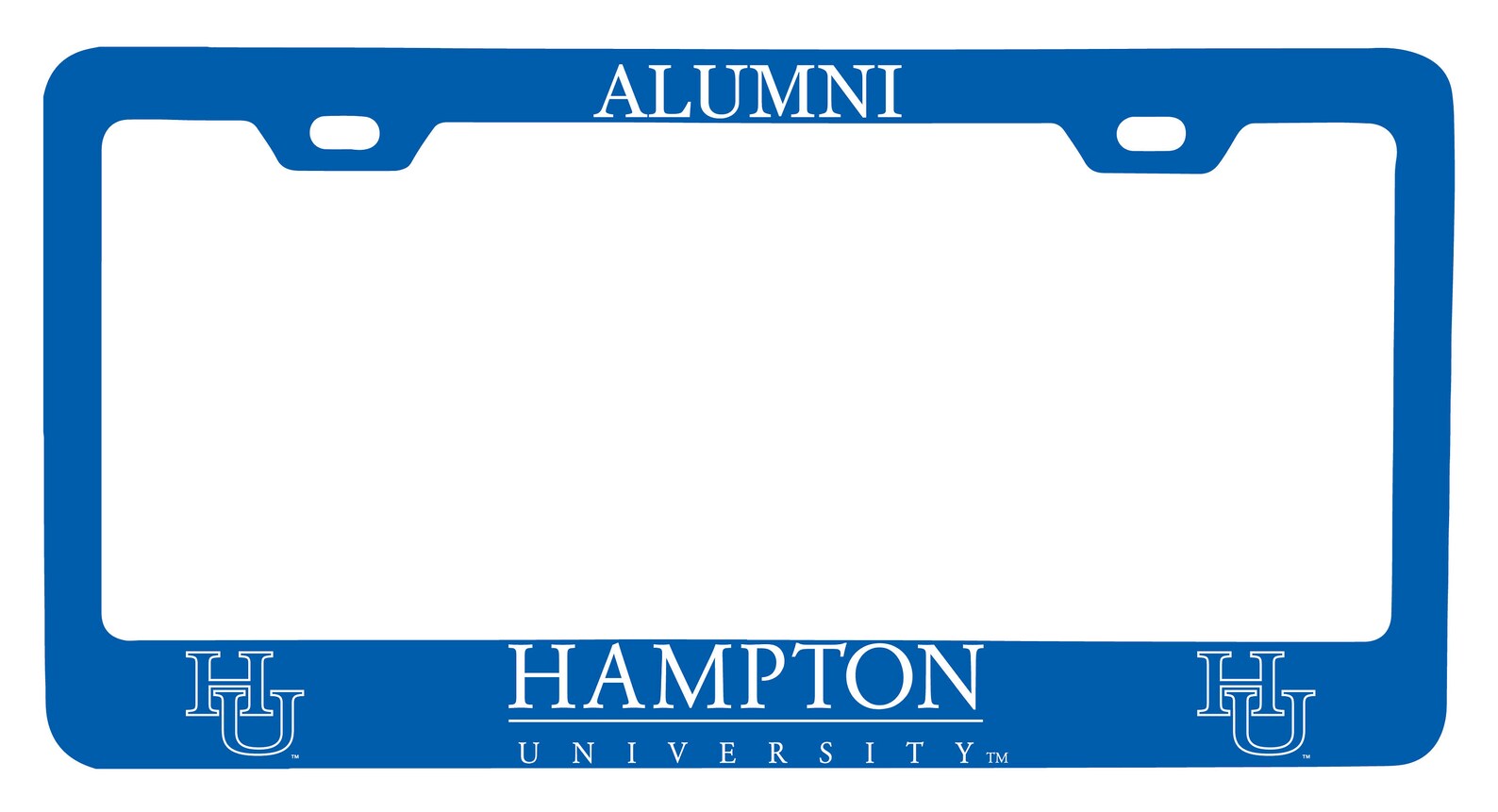 Hampton University College Alumni Metal License Plate Frame Etsy