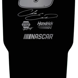 Chase Elliott #9 NASCAR 24 oz Insulated Stainless Steel Tumbler Engraved