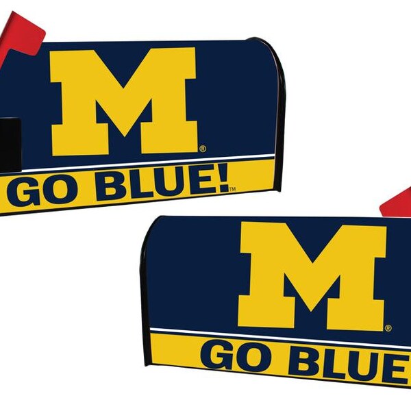 University of Michigan Mailbox Covers Etsy
