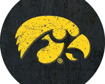Iowa Hawkeyes NCAA Sticker Decal Graphic Set of 3 