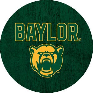 Baylor Bears 4 Inch Round Magnet Officially Licensed