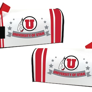 Utah Utes Magnetic Mailbox Cover Officially Licensed