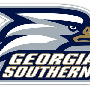 Georgia Southern Eagles Vinyl Mascot Decal Sticker Officially Licensed