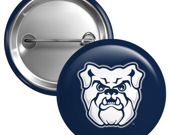 Butler Bulldogs Button Pin Officially Licensed – 3 Size Options