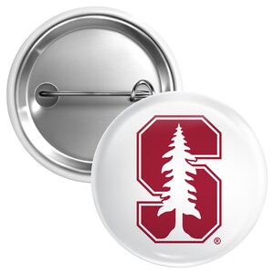 Stanford University Button Pin Officially Licensed – 3 Size Options