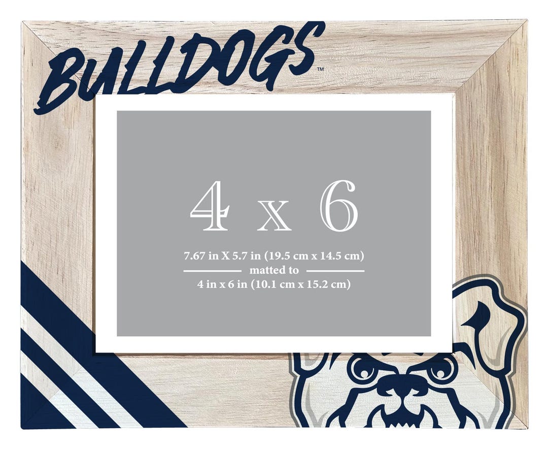Butler Bulldogs Printed Wooden Photo Frame 4x6 – Horizontal or Vertical ...