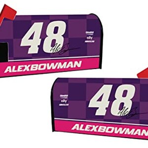 Alex Bowman #48 Nascar Magnetic Mailbox Cover