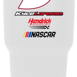 Kyle Larson #5 NASCAR Cup Series 24 oz Insulated Stainless Steel Tumbler
