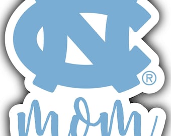 UNC Tar Heels 4-Inch Proud Family Decorative Magnet/Sticker