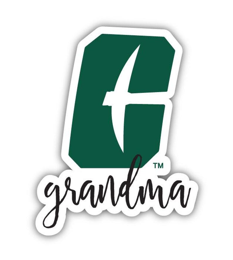 a sticker with the word grandma on it