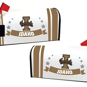 Idaho Vnadals Magnetic Mailbox Cover Officially Licensed