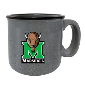Marshall Thundering Herd Speckled Ceramic Camper Coffee Mug