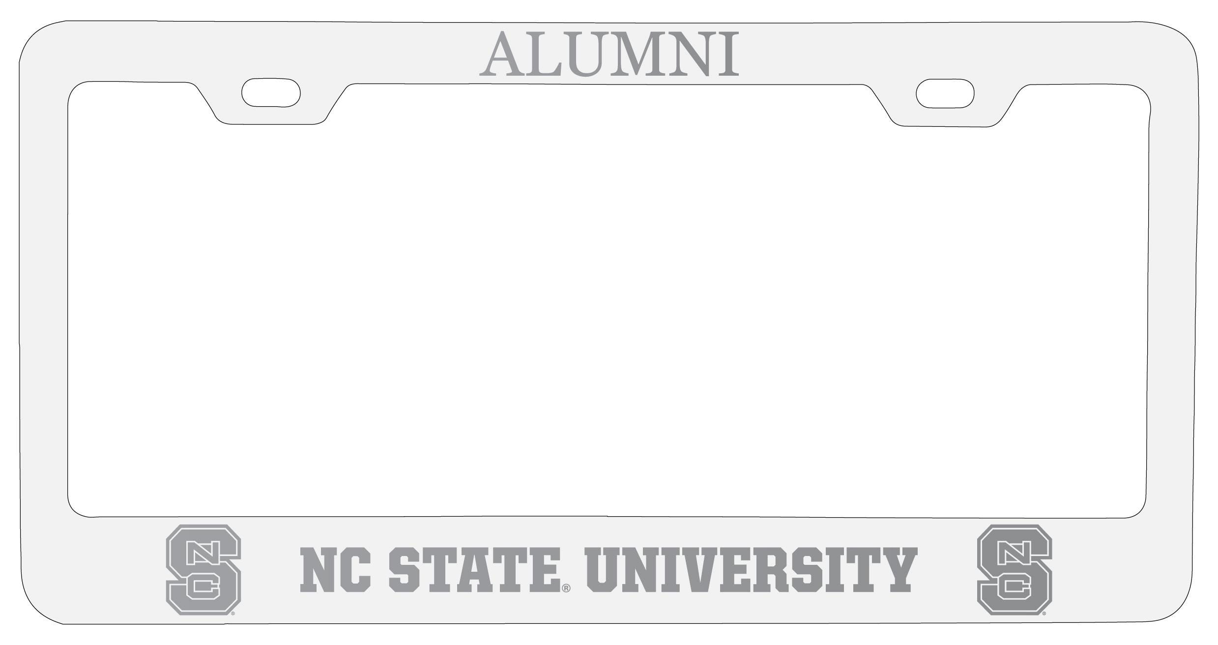 USC SOUTH CAROLINA Chrome Metal ALUMNI License Plate Frame