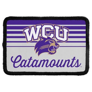 Western Carolina University Officially Licensed Cloth Patch (Round or Rectangular)