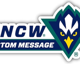 UNCW Seahawks Sticker Decal - Officially Licensed University Of North Carolina Wilmington Vinyl Logo (8 Inch) - View #6